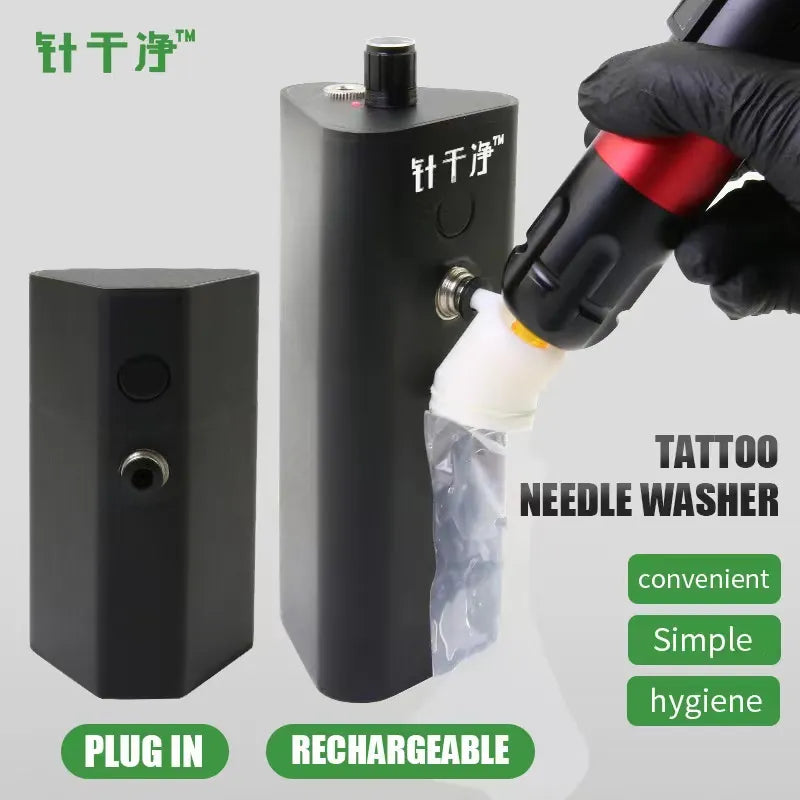 Needle cleaning needle cleaning supplies for tattoo needles